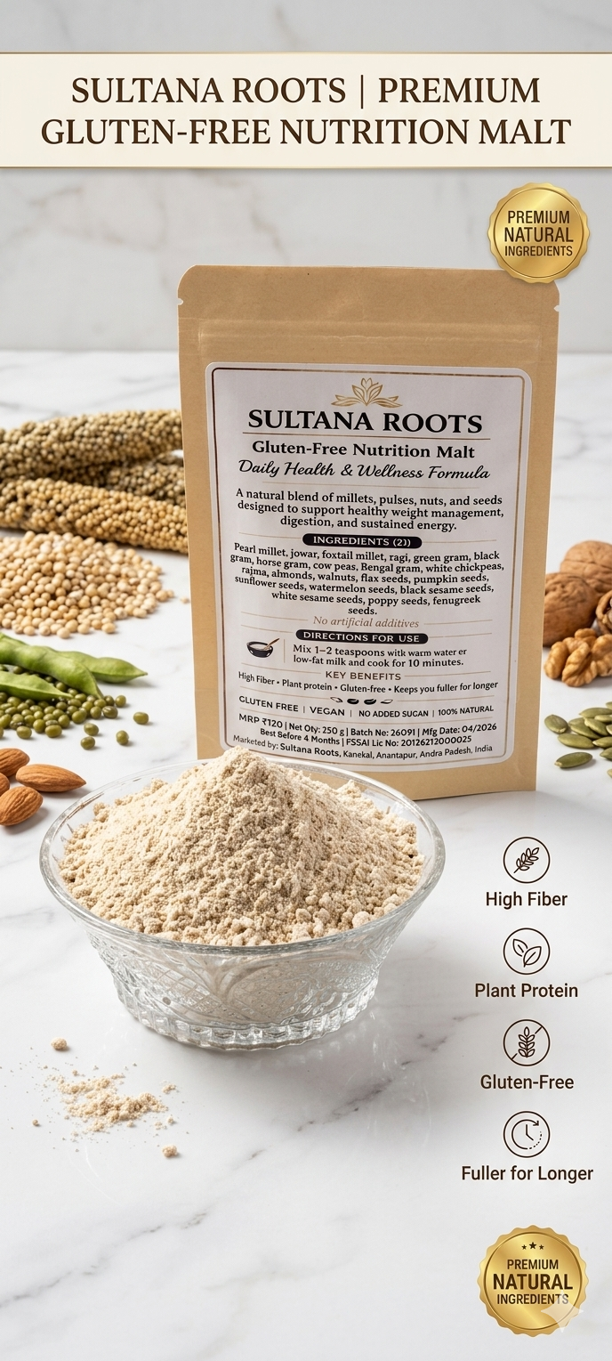 Gluten-Free Nutrition Malt Powder 1kg