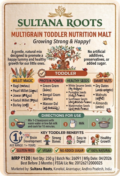 Multigrain Toddler Nutrition Malt